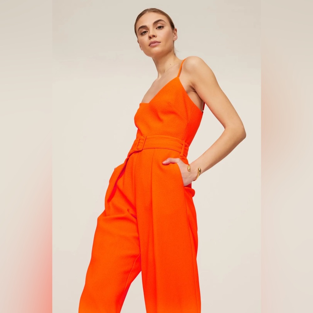 Black Halo Eve Jumpsuit Sz 14